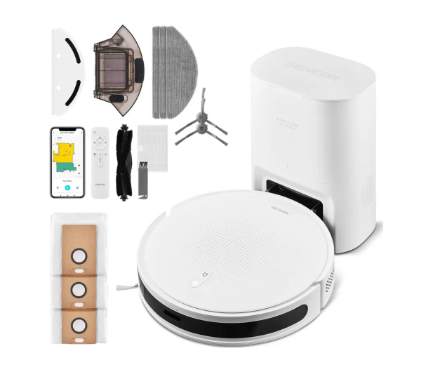 Sencor Robot sprzątający SRV 7485WH biały - 1491030 - zdjęcie